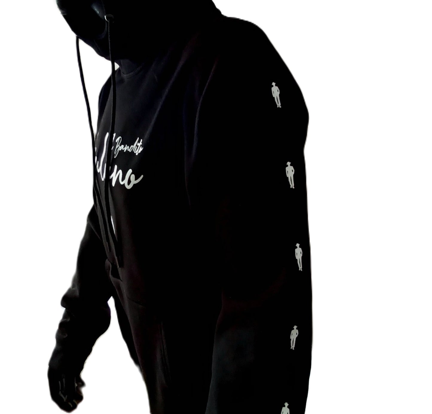 Giuliano il Bandito Pull Hoodie Oversize, Confort Absolu en 100% Coton.