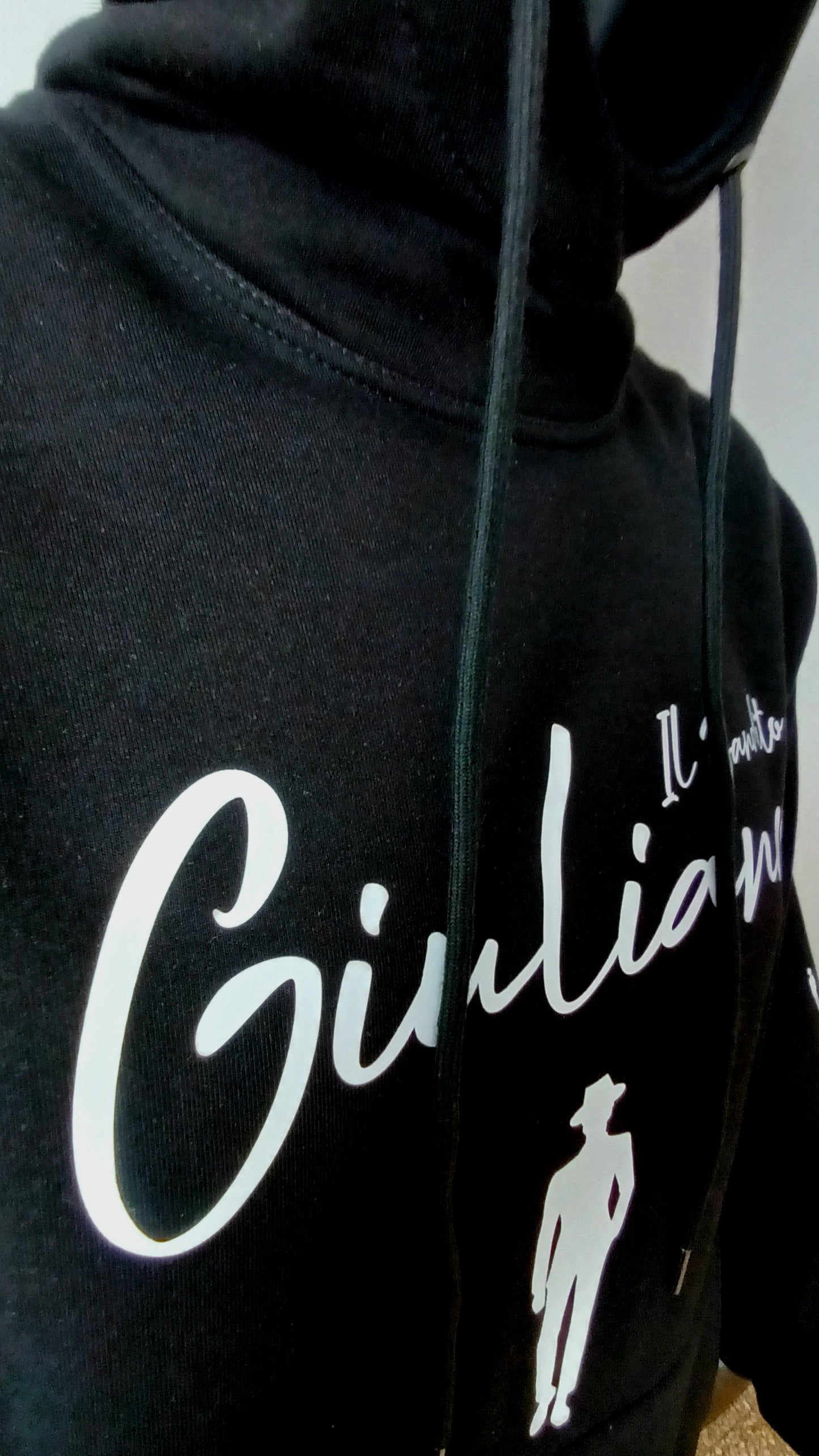 Giuliano il Bandito Pull Hoodie Oversize, Confort Absolu en 100% Coton.