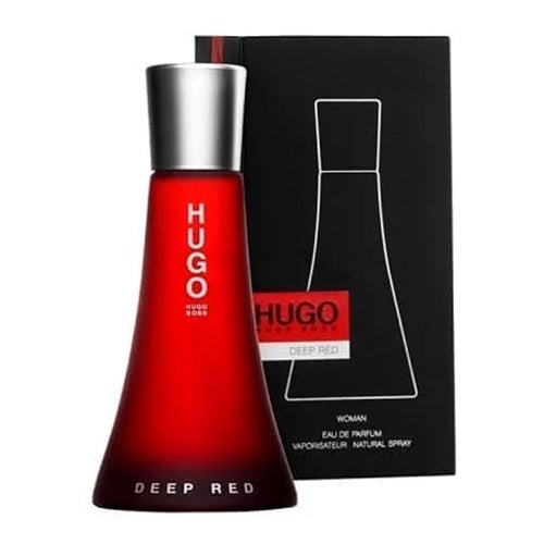 Hugo Boss Deep Red en Flacon 90ml Parfum féminin: Séduction en Signature.