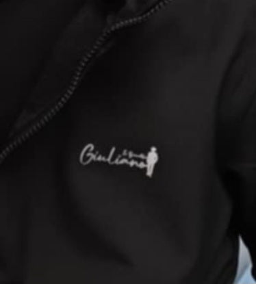 Giuliano il Bandito Blouson Coupe-Vent Noir: Élégance et Fonctionnalité Réunies.