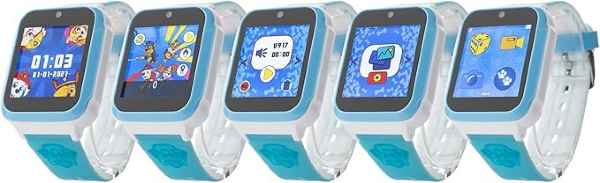 Pat' Patrouille Montre Enfant Technaxx Bleu 4G, GPS, SOS, Appels et Suivi, Vidéo, 6-10 ans