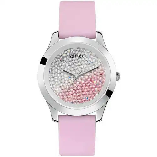 Guess Montre W1223L1 couleur rose: Élégance à Chaque Instant.