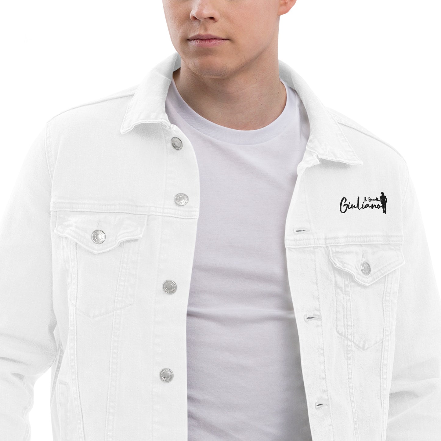 Giuliano il Bandito Veste denim unisexe.