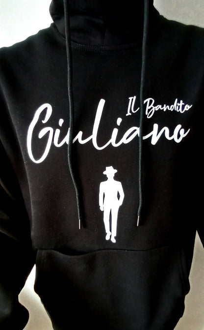 Pull Hoodie Oversize Giuliano il bandito, Confort Absolu en 100% Coton.