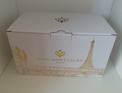 Coffret Exclusif Gris Montaigne Paris Mya Belle pour Femme.