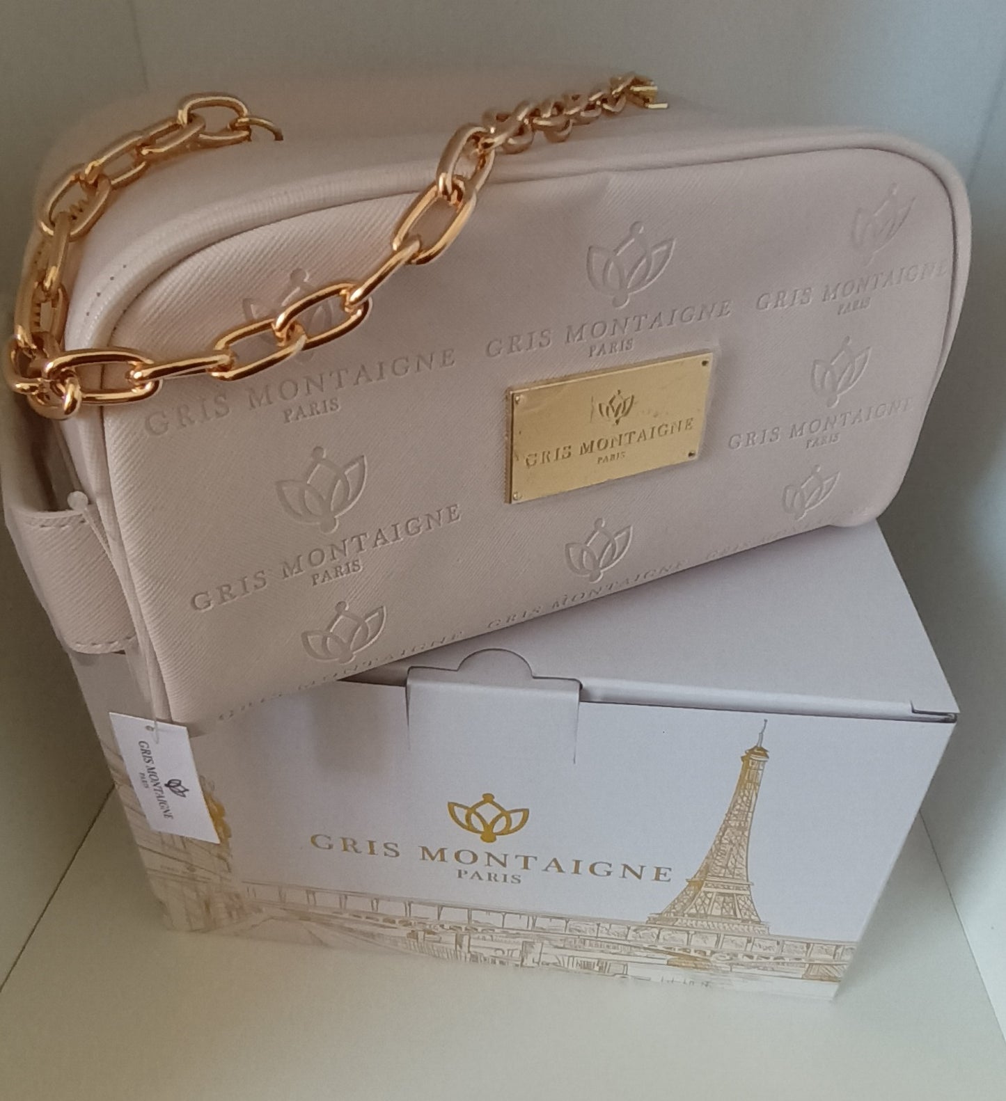 Coffret Exclusif Gris Montaigne Paris Mya Belle pour Femme.