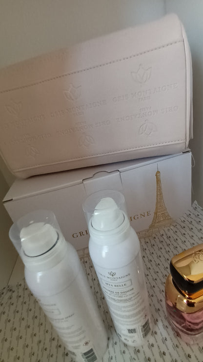 Coffret Exclusif Gris Montaigne Paris Mya Belle pour Femme.