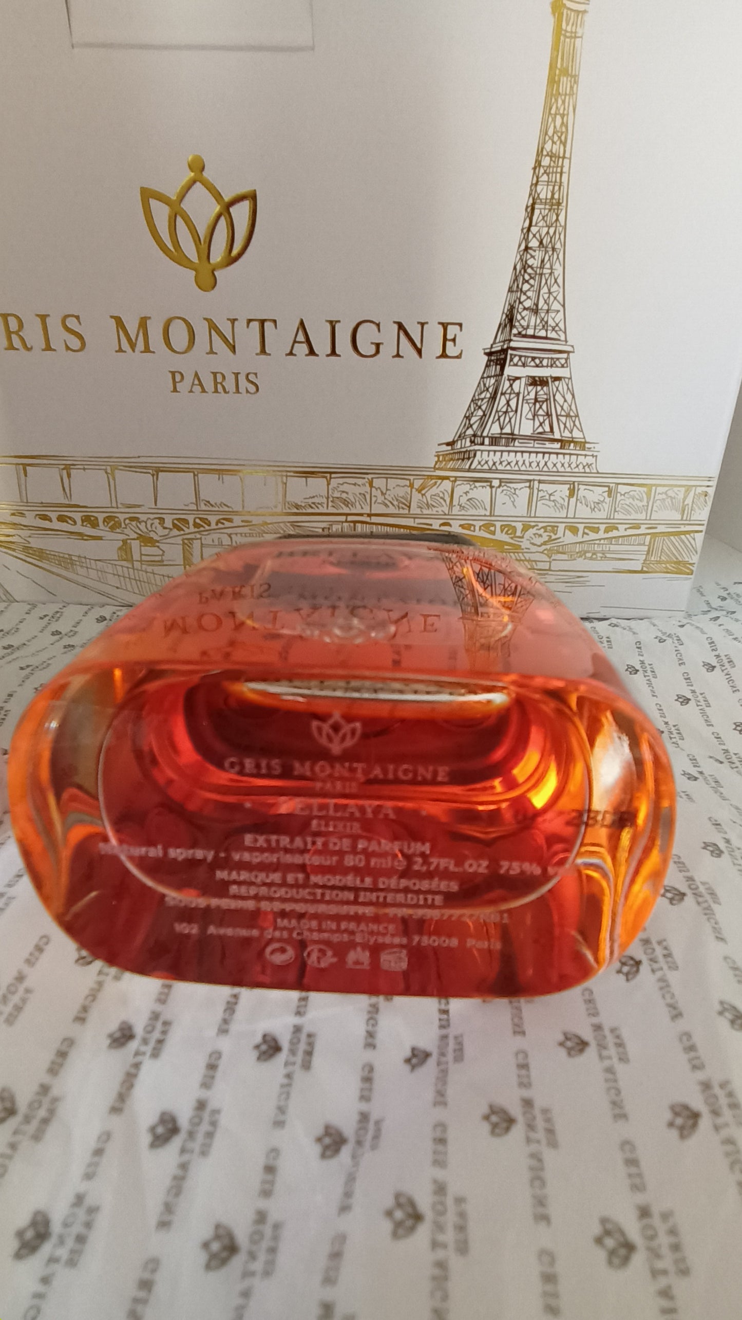 « BELLAYA Élixir : Le Coffret Prestige Gris Montaigne Paris pour Femme »