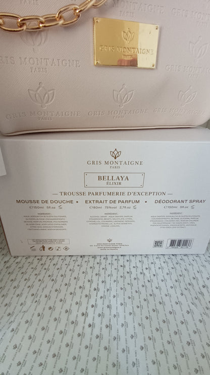 « BELLAYA Élixir : Le Coffret Prestige Gris Montaigne Paris pour Femme »