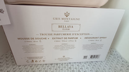 « BELLAYA Élixir : Le Coffret Prestige Gris Montaigne Paris pour Femme »