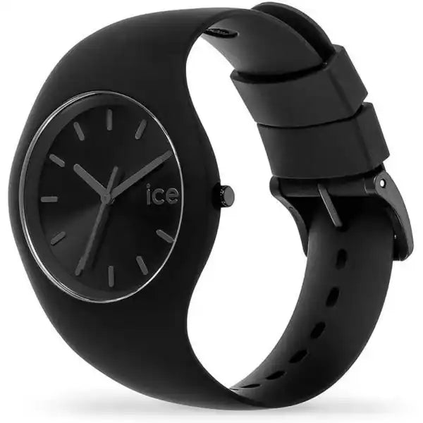 Montre Ice Colour Phantom Noire avec Bracelet en Silicone Medium 44mm.