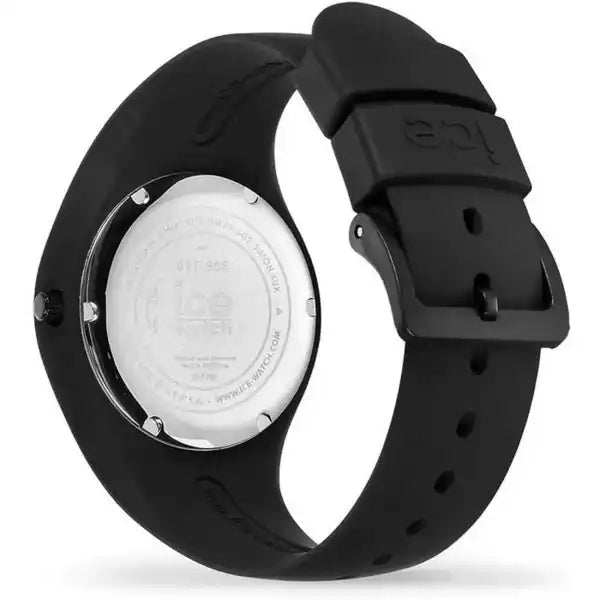 Montre Ice Colour Phantom Noire avec Bracelet en Silicone Medium 44mm.