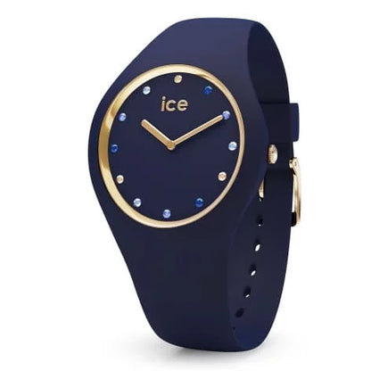 Montre ICE cosmos Blue shades bracelet en silicone.