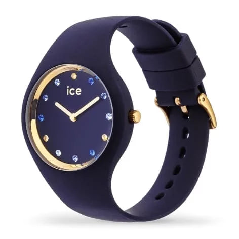 Montre ICE cosmos Blue shades bracelet en silicone.