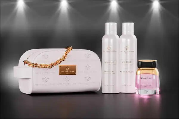 Coffret Exclusif Gris Montaigne Paris Mya Belle pour Femme.