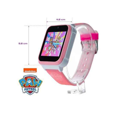 Pat' Patrouille Montre Enfant Technaxx Rose 4G, GPS, SOS, Appels et Suivi, Vidéo, 6-10 ans.