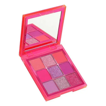 Palette HUDA BEAUTY Rose Obsessions : Sublimez vos yeux avec des Teintes Néon Roses.