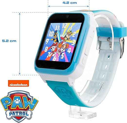 Pat' Patrouille Montre Enfant Technaxx Bleu 4G, GPS, SOS, Appels et Suivi, Vidéo, 6-10 ans
