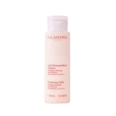 Lait Démaquillant Visage Anti-Pollution par Clarins, Nettoyage Doux, Protection Puissante.