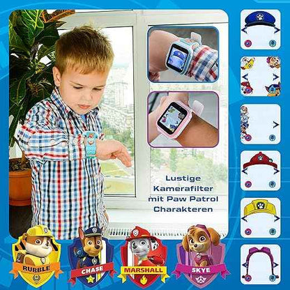 Pat' Patrouille Montre Enfant Technaxx Bleu 4G, GPS, SOS, Appels et Suivi, Vidéo, 6-10 ans